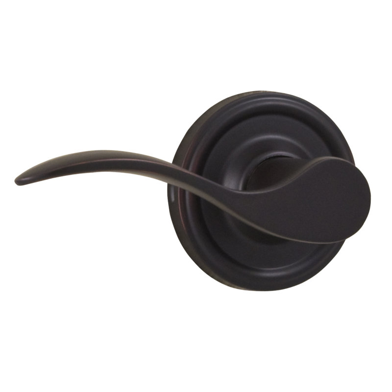 Poignée de porte Bordeau, Bronze huilé, Gauche
