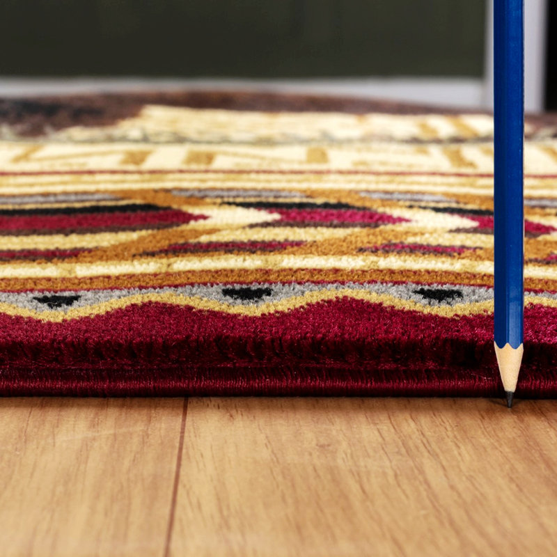 Tapis avec envers en jute, Rectangle 7 pi 10 po x 10 pi 3 po