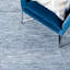 Tapis bleu en laine / coton touffeté à la main Amburgey Metro-1267879867