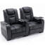 Mehrudin Electric Recliner Cinema Sofa with Tray-623003191