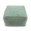 Grand repose-pieds Forest, beige turquoise