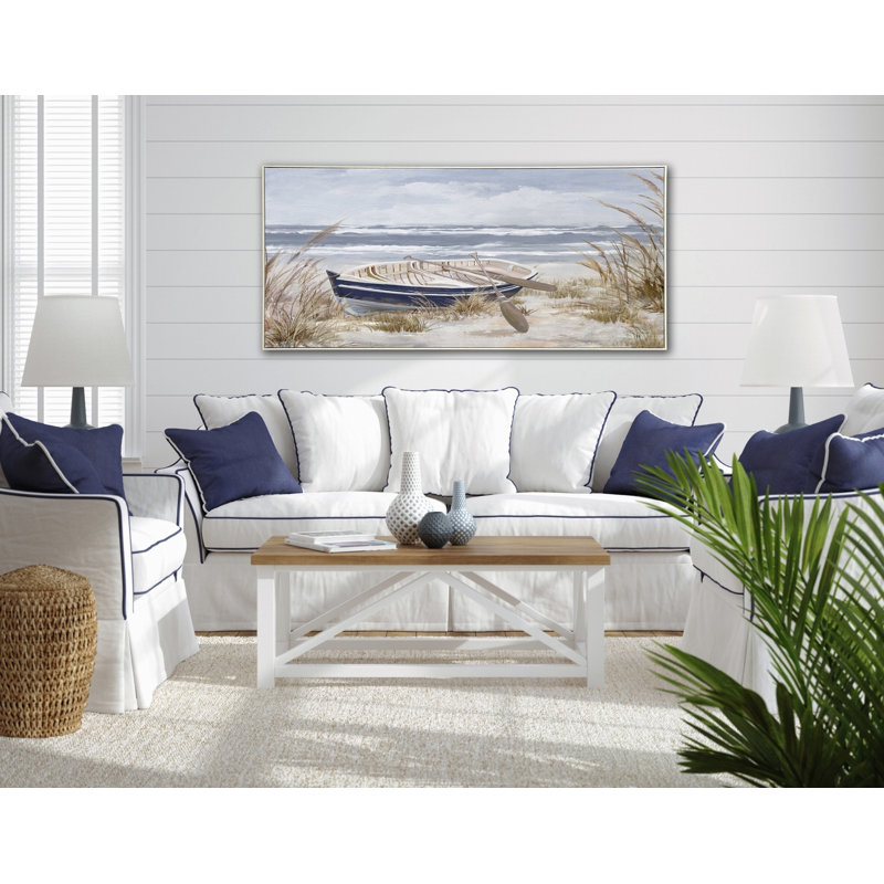 Morning Paddle Canvas Wall Art