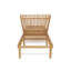 Ensemble de chaises longues inclinables en acacia 78,75 po Cadain-918796962