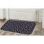 Tapis rayé gris foncé-62526019