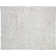 Tapis blanc en coton fait main poils longs Zalewski