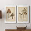 Champignons des bois - Toile tendue avec châssis de qualité supérieure - Prêt à être accroché-423207446