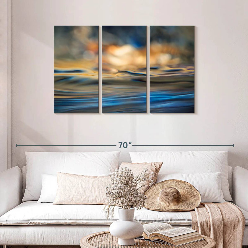 Avery Evening Waves, 28" H x 45" W