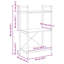 96 cm H x 56 cm W Steel Etagere Bookcase-1327213087