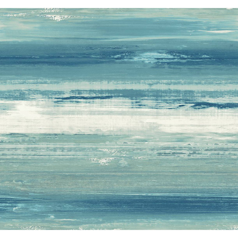 Papier peint abstrait Gottfriede, Bord de rivière métallique