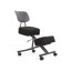 Philippa Backed Adjustable Height Ergonomic Kneeling Chair Wheels-552784990-552784989
