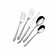 Towle Living Wave 20-Piece Forged Stainless Steel Flatware Set, Service for 4