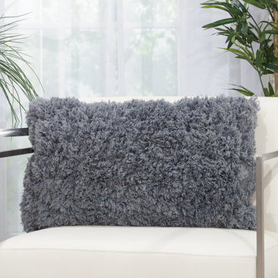 Shag Rectangular Pillow Cover & Insert