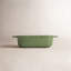 Evergreen Square Scallop Baking Dish