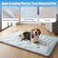  Grand tapis de refroidissement pour chien, coussin de refroidissement pour animal portable lavable, utilisation pliable à l'intérieur et à l'extérieur, 44 po x 32 po