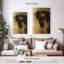 Illustration du cheval noir Brampt-106962072