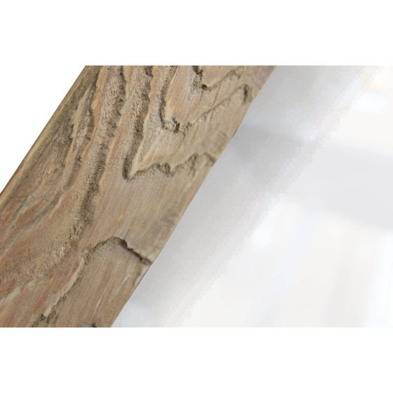 Villasenor Wood Wall Mirror