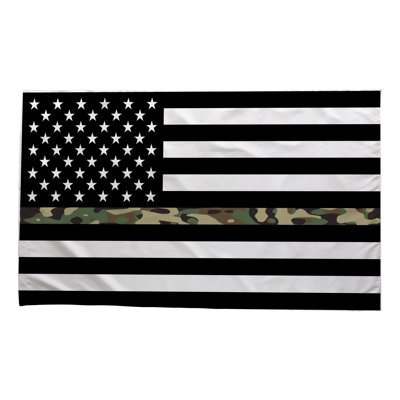 Thin Camo Line American Flag — Outdoor Flag