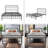 Cleophes Metal Platform Bed