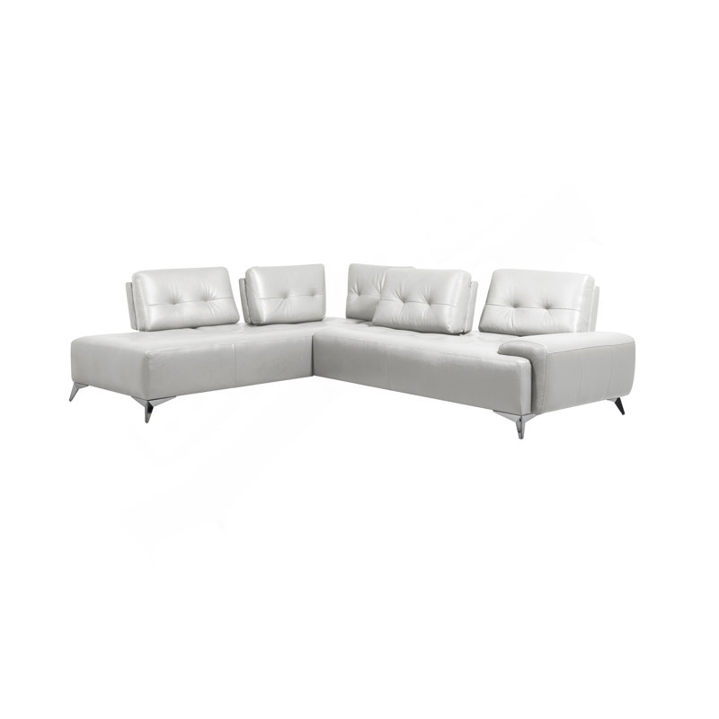 Canapé modulaire en cuir Turano Pearl