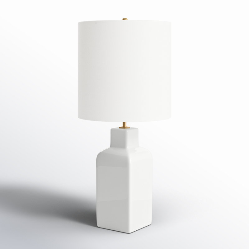 Visual Comfort Studio Table Lamp, White