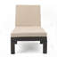 CHAISE Longe avec coussin