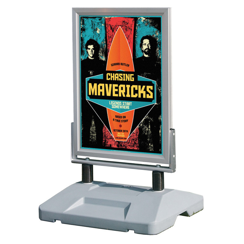 Sprung Pavement Sign Board, 152.4 cm H x  101.6 cm W
