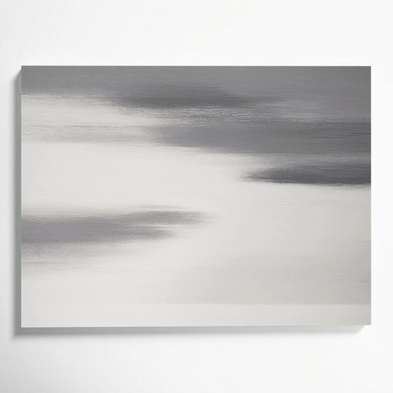 Minimalisme 20, art mural sur toile brune, H 24 po x l 36 po