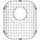12.01-in x 14.17-in Rear Drain Heavy-Duty Stainless Steel Sink Protector