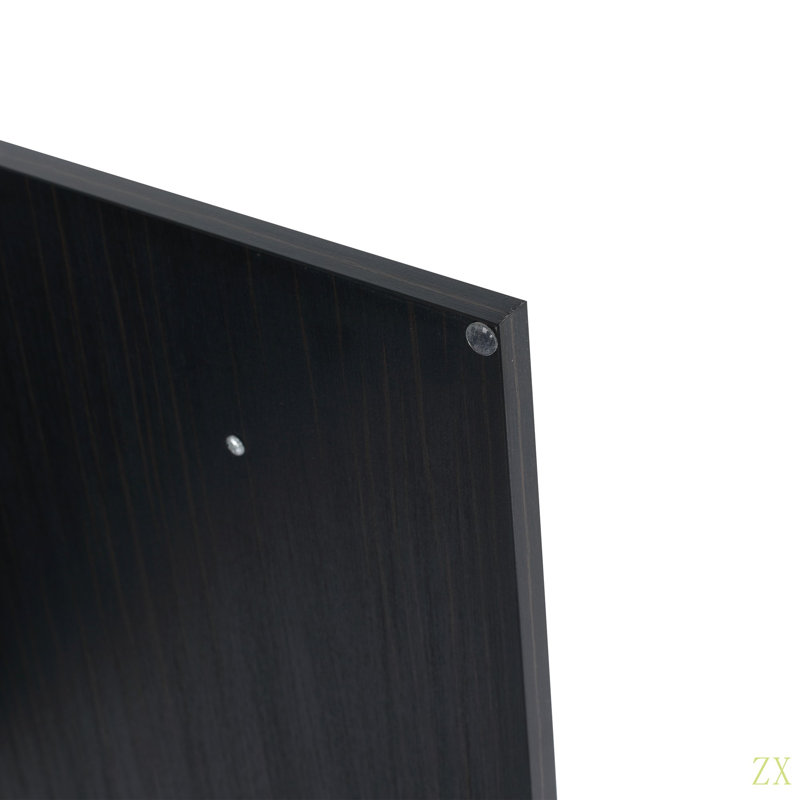 Meuble-lavabo mural 36 po avec lavabo et support de rangement, lavabo en résine à rebords épais, ensemble KD, 35"