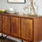 Nordic style minimalist solid wood sideboard