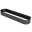 Bac à fleurs surélevé gris foncé avec jardinière et bac de jardinage modulaire auto-drainant avec bordure de sécurité-294424656