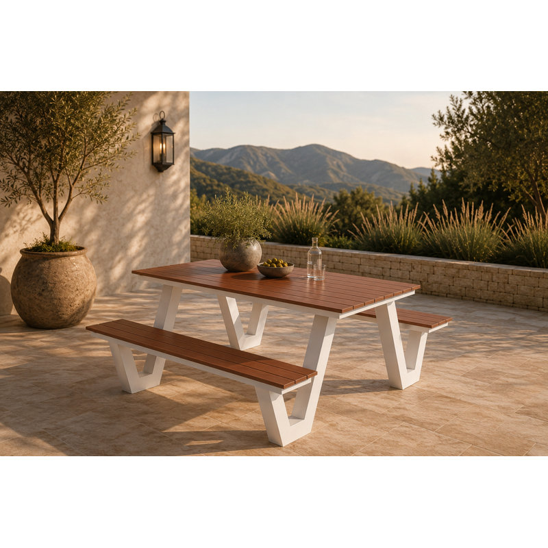 Table de pique-nique Idell, Teck