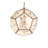 Bevilacqua 6 - Light Gold Unique/Statement Pendant