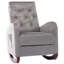 Fauteuil berçant à haut dossier Chrisann-651613245
