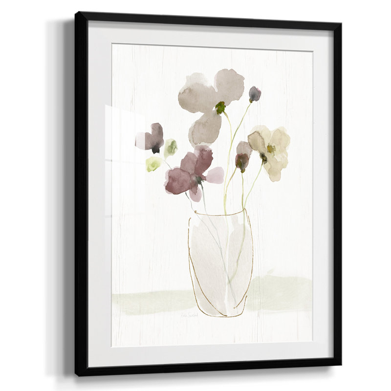 «Zen Shapes I», reproduction encadrée, Papier avec cadre noir, Oui