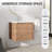 24" Wall Mounted Single Bathroom Vanity with Ceramic Top-934750984