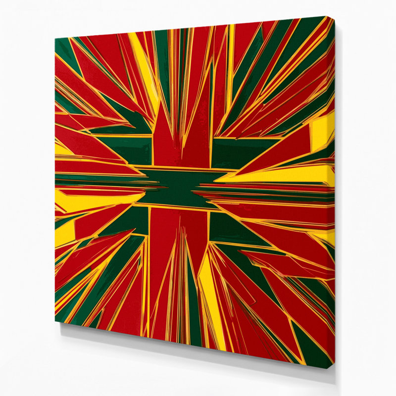 Art mural rigide sur toile rigide 4, H 16 po x l 16 po