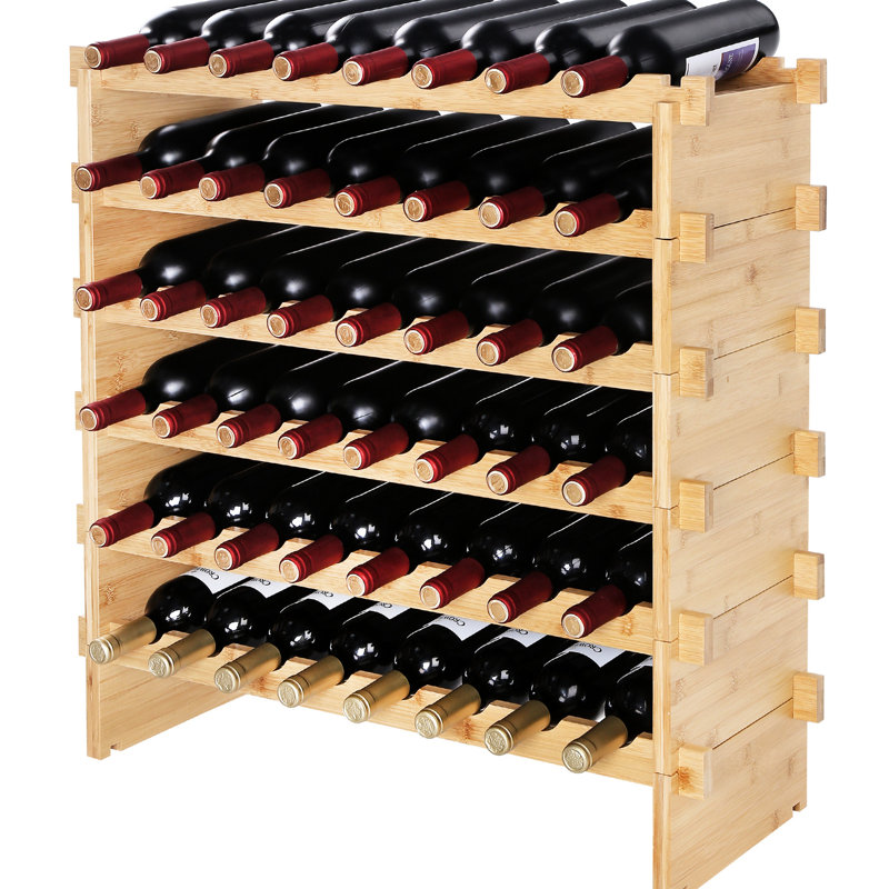 Présentoir à vin 48 pièces 48 bouteilles