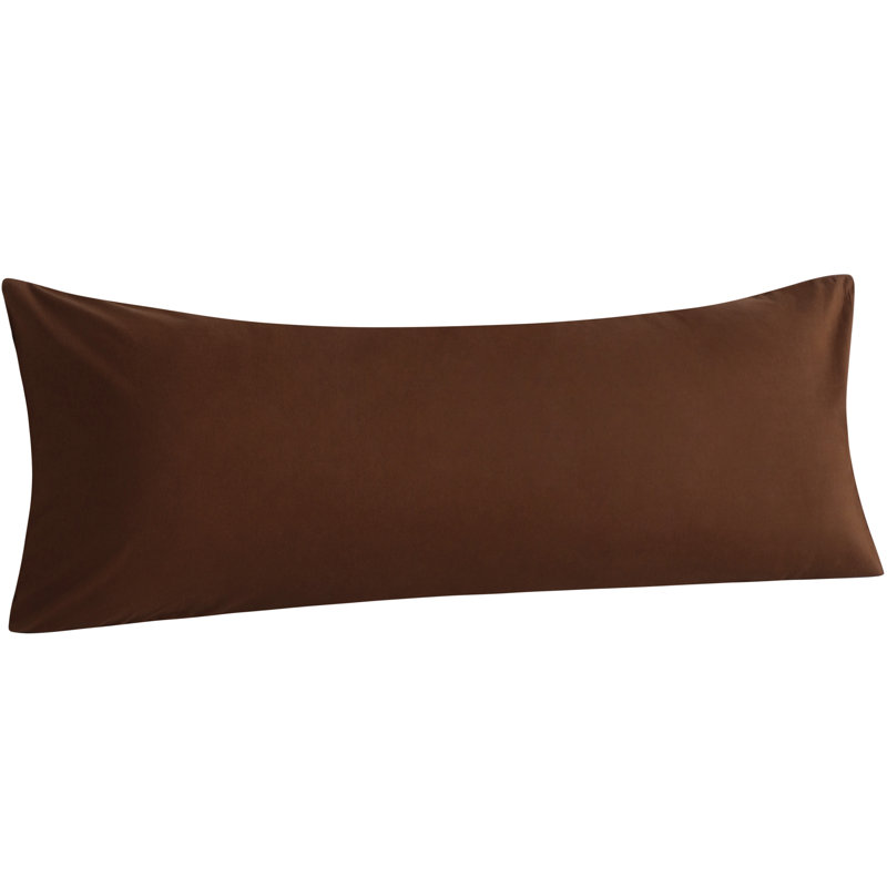 Akeda 100% Cotton Guest Room Pillowcase Case Pack, Brown