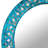 Izabelle Wood Round Wall Mirror
