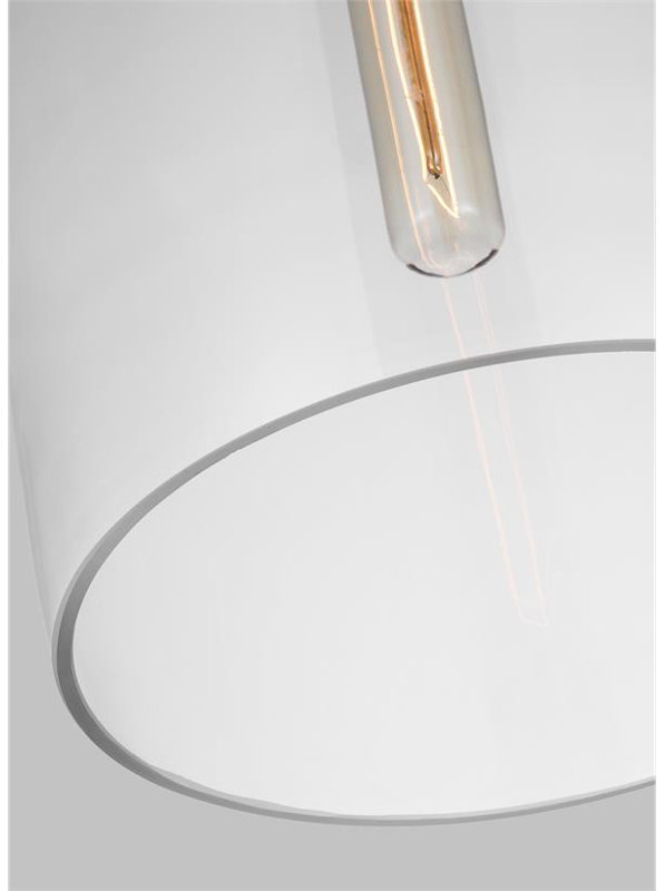 Monroe 1 - Light Pendant, Burnished Brass