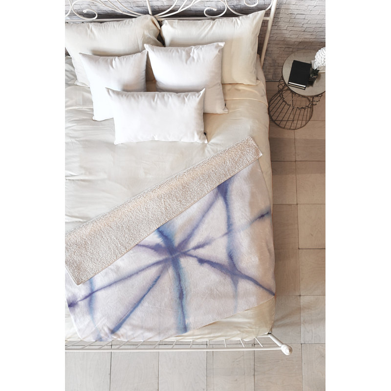 Couverture polaire en sherpa Jacqueline Maldonado