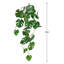33 po Faux feuilles suspendues Monstera