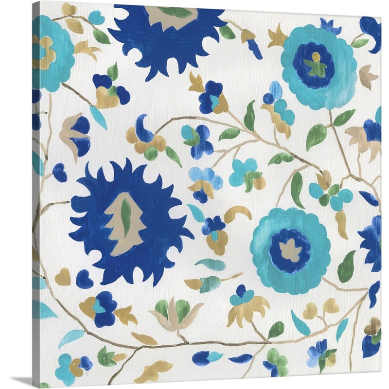 "Jardin de délice I" par Aimee Wilson, reproduction d’art sur toile, H 12 po x l 12 po x P 1,25 po, Toile tendue