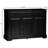 Sideboard Cabinet Buffet, Modern Kitchen With 2 Drawers & Adjustable Shelves. Black, Space Design. . 45.47"W X 15.5"D 32"H Buffet Cabinet, And Shelves, Black For Functional Stylish Home