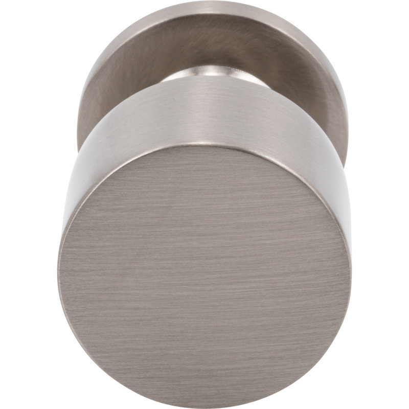 Dante Round Knob, Brushed Satin Nickel, 1"
