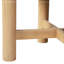 Kelford ovale extensible avec rallonge amovible et pieds en bois-1025533926