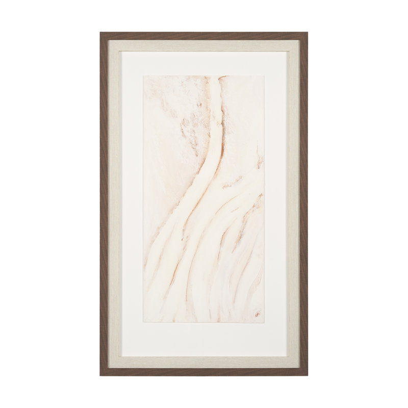 «Dune I», œuvre d'art originale sous verre faite à la main, Dune I