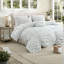 Striped and Floral Comforter Set