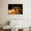 «Whiskey Glass On Barrel» sur toile-98978728